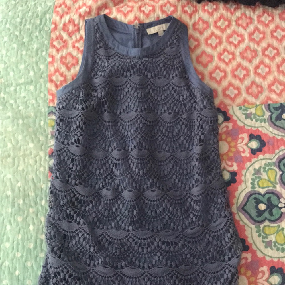 Blue dress